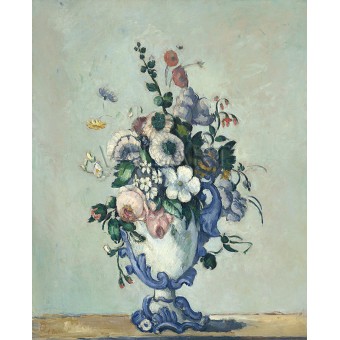 РЕПРОДУКЦИИ НА КАРТИНИ Цветя във ваза рококо (1876)